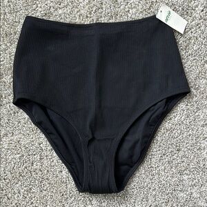 NWT Aerie Ribbed High Waist Bikini Bottom